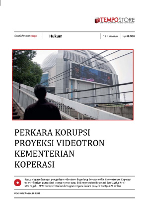Perkara Korupsi Proyeksi Videotron Kementerian Koperasi