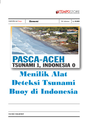 Menilik Alat Deteksi Tsunami Buoy di Indonesia