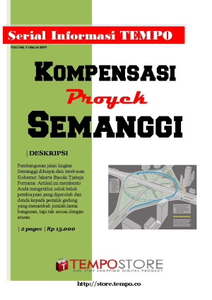 Kompensasi Proyek Semanggi