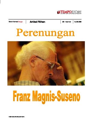 Perenungan Franz Magnis-Suseno