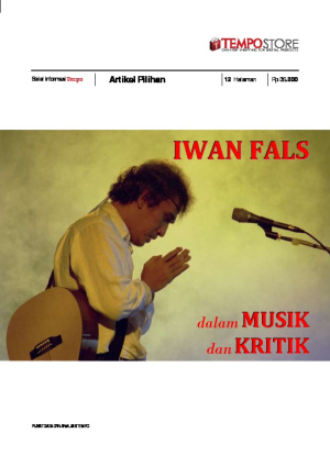 Iwan Fals Dalam Musik dan Kritik