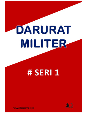 Darurat Militer Aceh Serie I