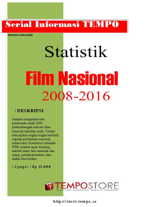 Statistik Film Nasional 2008 - 2016