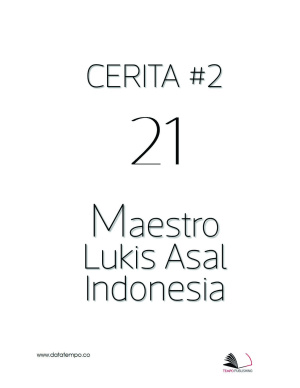Cerita 21 Maestro Lukis Asal Indonesia Seri II