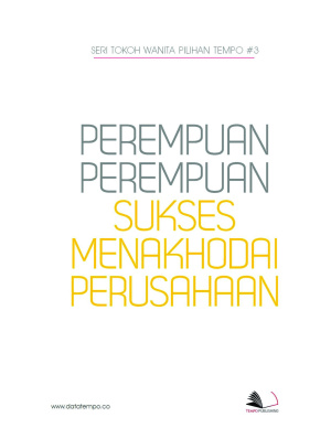 Tokoh Wanita Pilihan Tempo Seri III