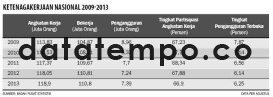 Ketenagakerjaan Nasional 2009-2013.