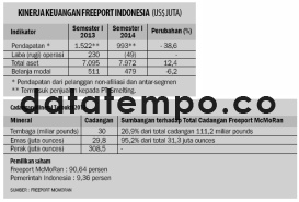 Kinerja Keuangan Freeport Indonesia.