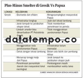 Plus-Minus Smalter di Gresik vs Papua.