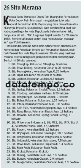 26 Situ Merana.